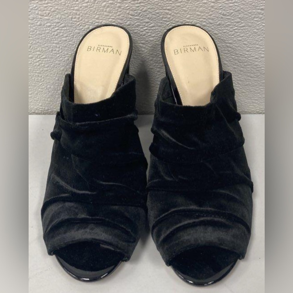 Alexandre Birman - Black Velour Heels